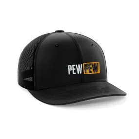 Pew Pew Hub Embroidered Trucker Hat