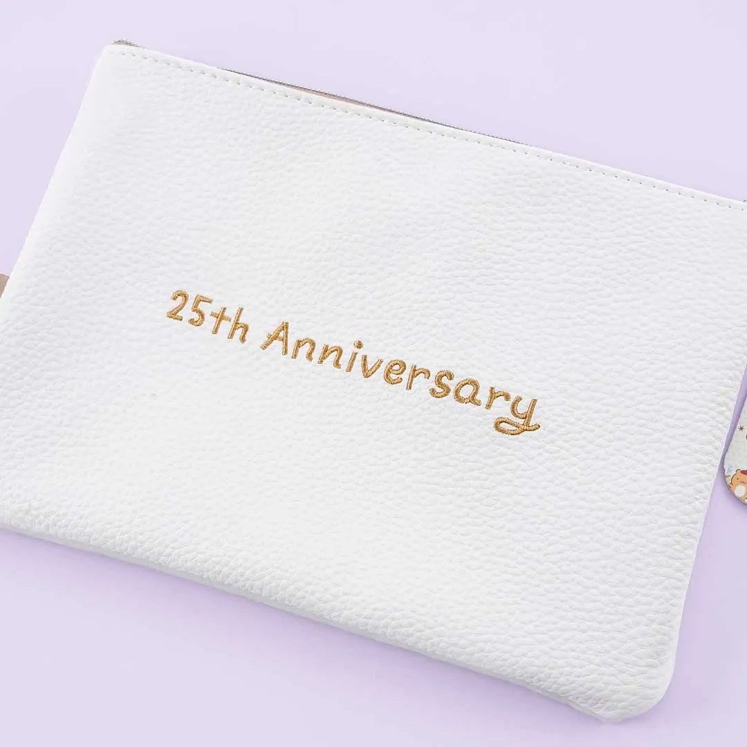 Pompompurin 25th Anniversary Hat Collection Fuzzy Pouch