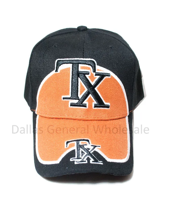 "TX" Texas Casual Caps Wholesale