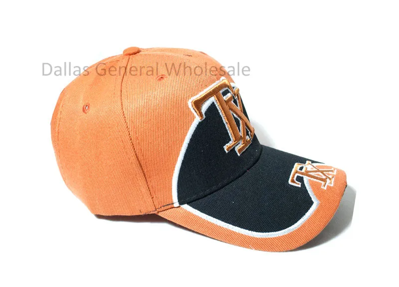 "TX" Texas Casual Caps Wholesale