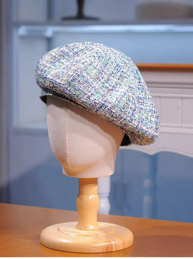 Retro Herringbone Gatsby Hat