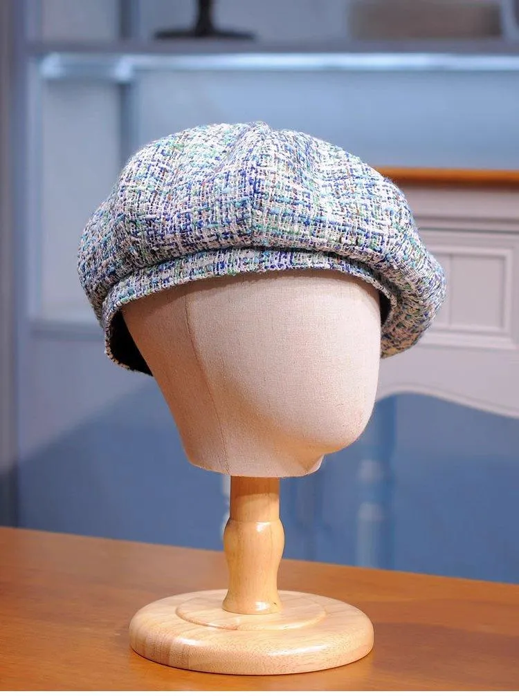 Retro Herringbone Gatsby Hat