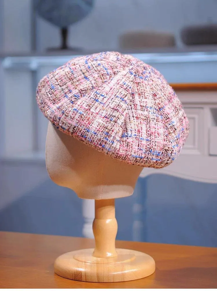 Retro Herringbone Gatsby Hat