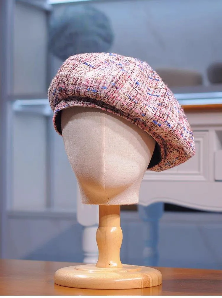 Retro Herringbone Gatsby Hat
