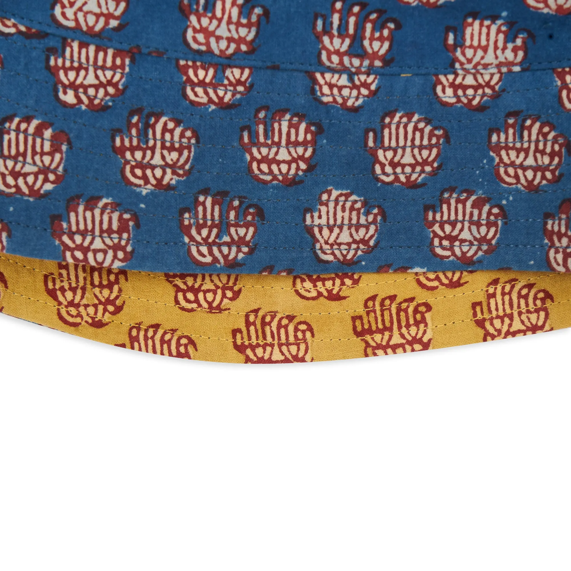 Reversible Bucket Hat - Indigo
