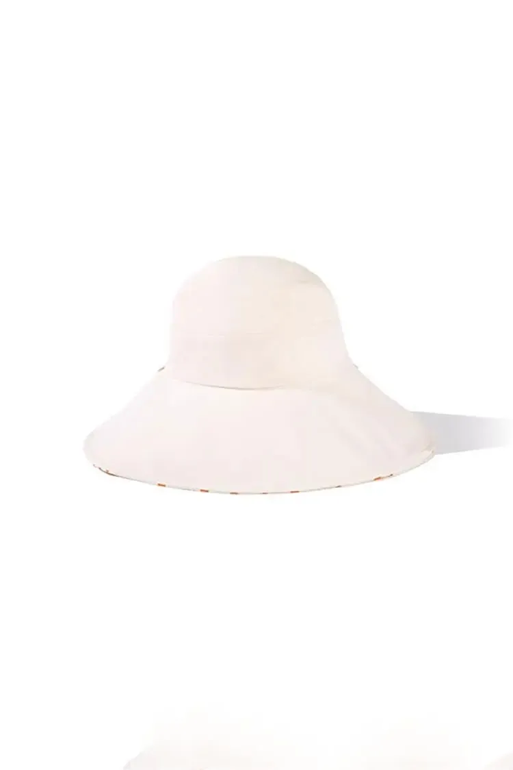 Reversible UPF50 Wrap-around Sun Visor with Bow