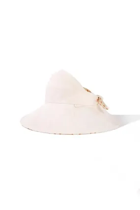 Reversible UPF50 Wrap-around Sun Visor with Bow
