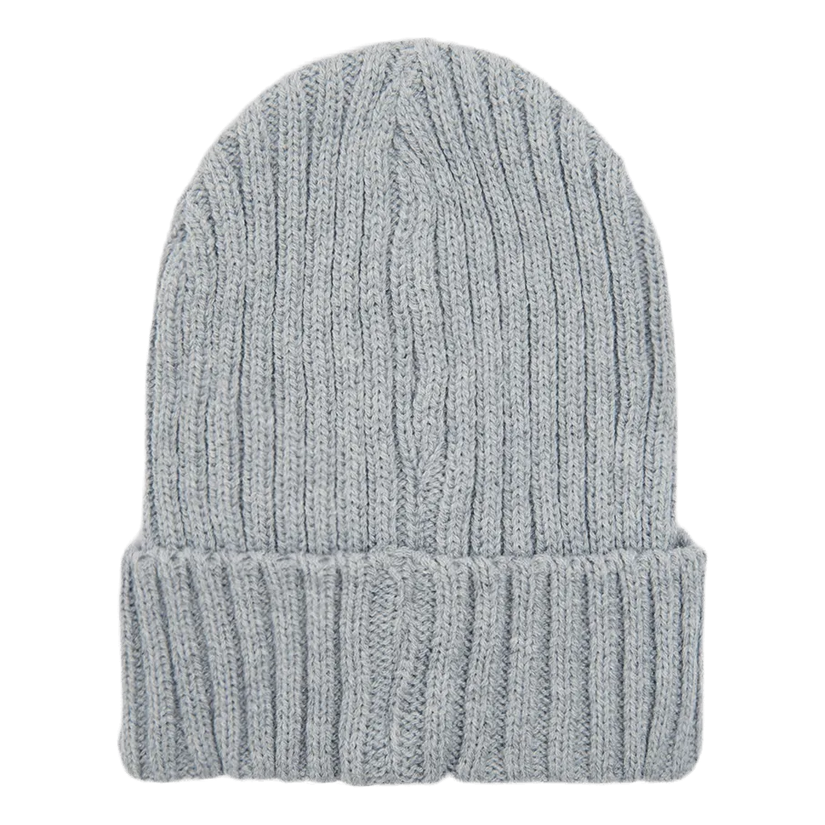 Ribbed Beanie Gray
