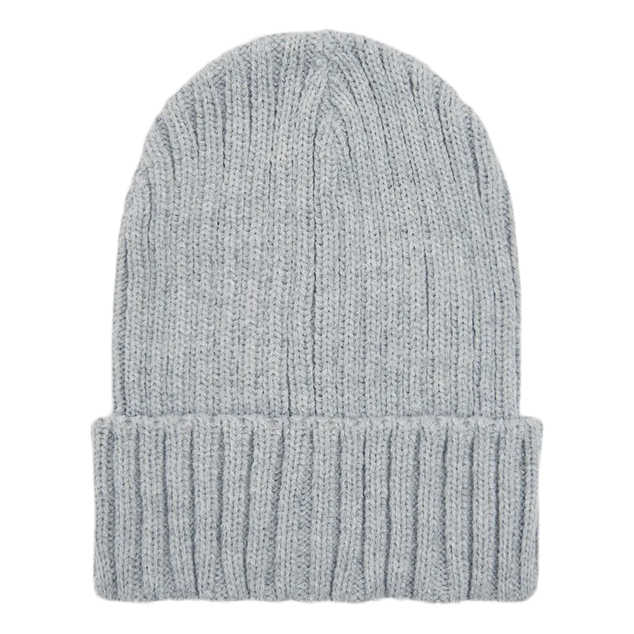 Ribbed Beanie Gray