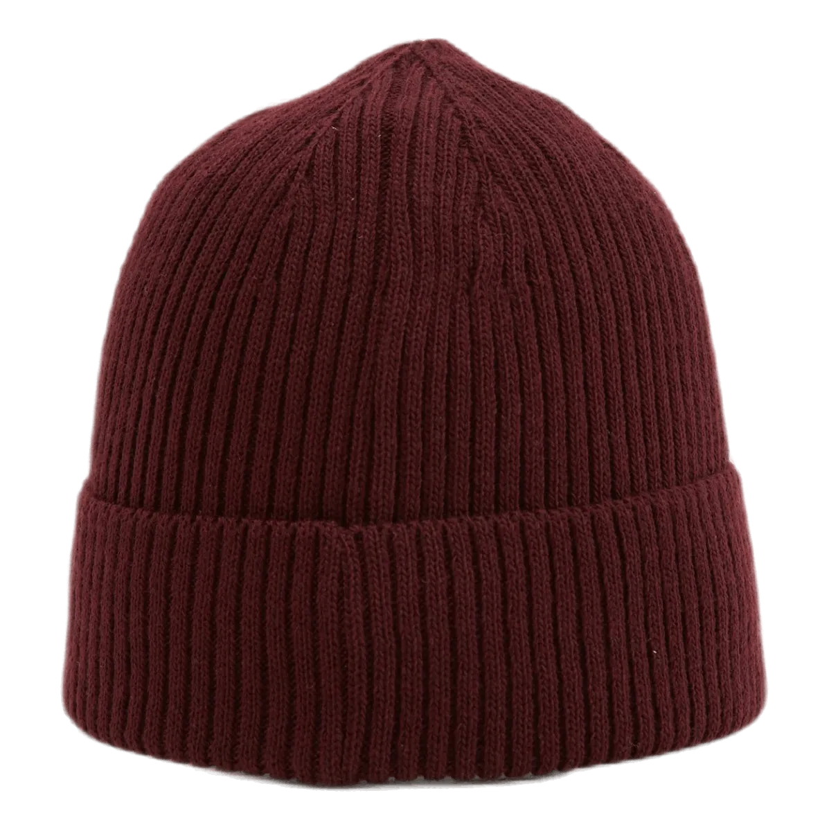 Ribbed Beanie Red