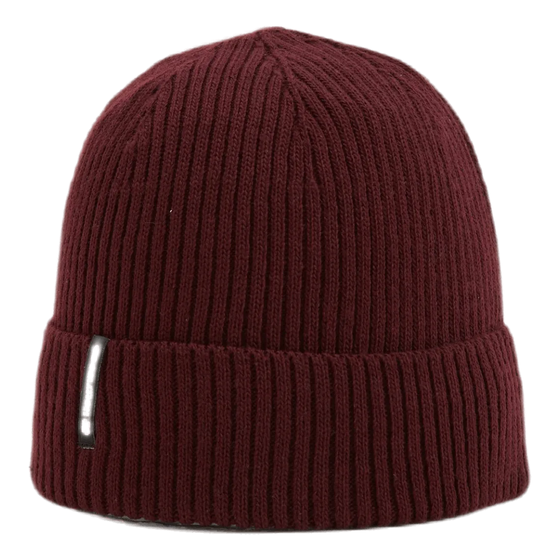 Ribbed Beanie Red