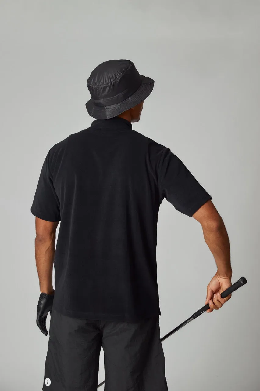 RUFFLOG×ELECTRIC WATERPROOF PACKABLE HAT BLACK