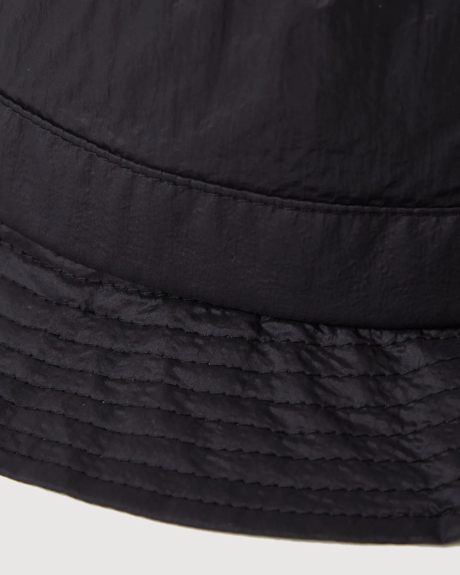 RUFFLOG×ELECTRIC WATERPROOF PACKABLE HAT BLACK