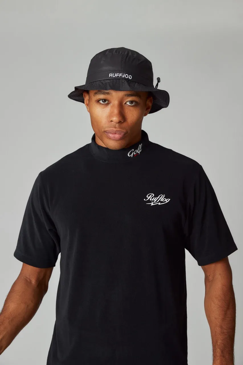 RUFFLOG×ELECTRIC WATERPROOF PACKABLE HAT BLACK