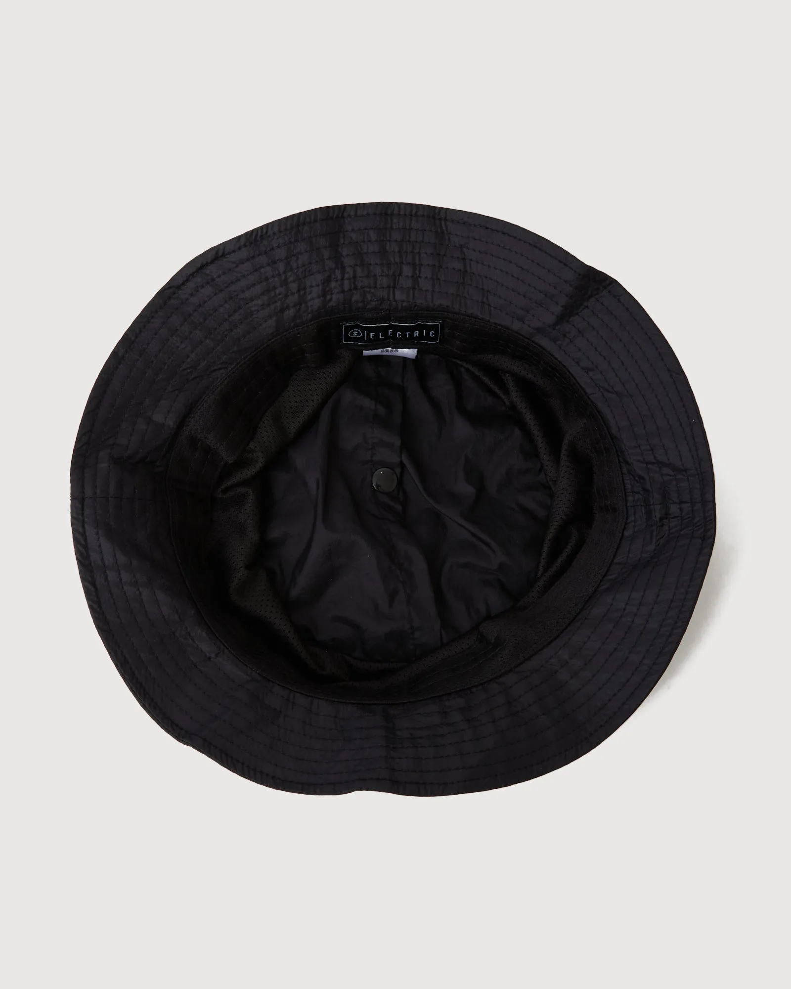 RUFFLOG×ELECTRIC WATERPROOF PACKABLE HAT BLACK