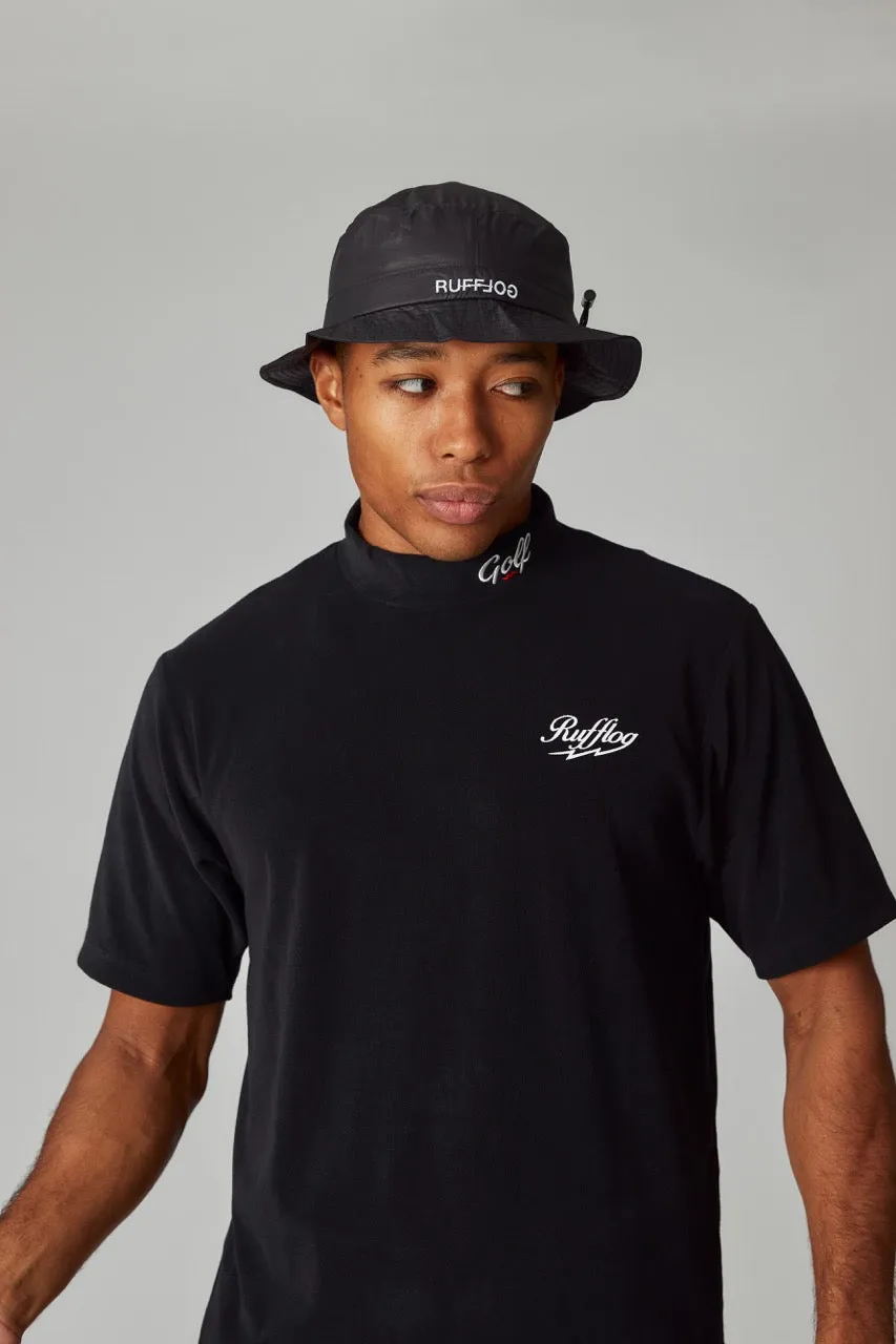 RUFFLOG×ELECTRIC WATERPROOF PACKABLE HAT BLACK