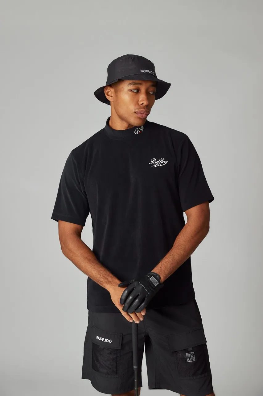 RUFFLOG×ELECTRIC WATERPROOF PACKABLE HAT BLACK