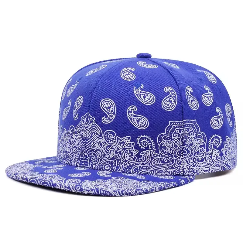 San Andreas Cashew Flowers Snapback Cap