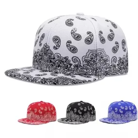 San Andreas Cashew Flowers Snapback Cap