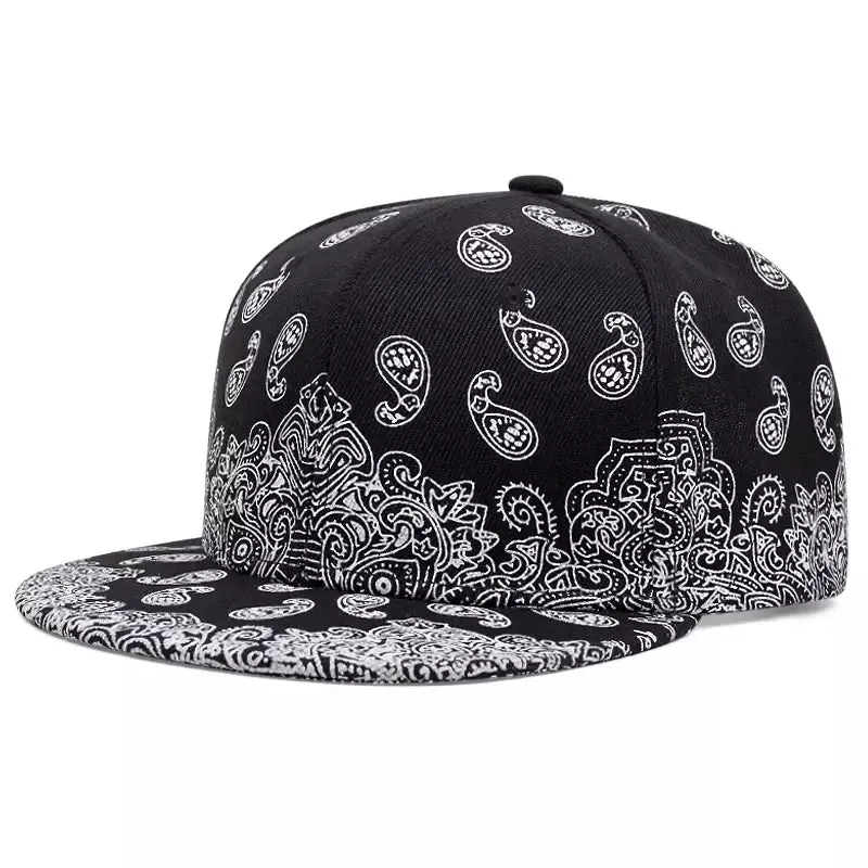 San Andreas Cashew Flowers Snapback Cap