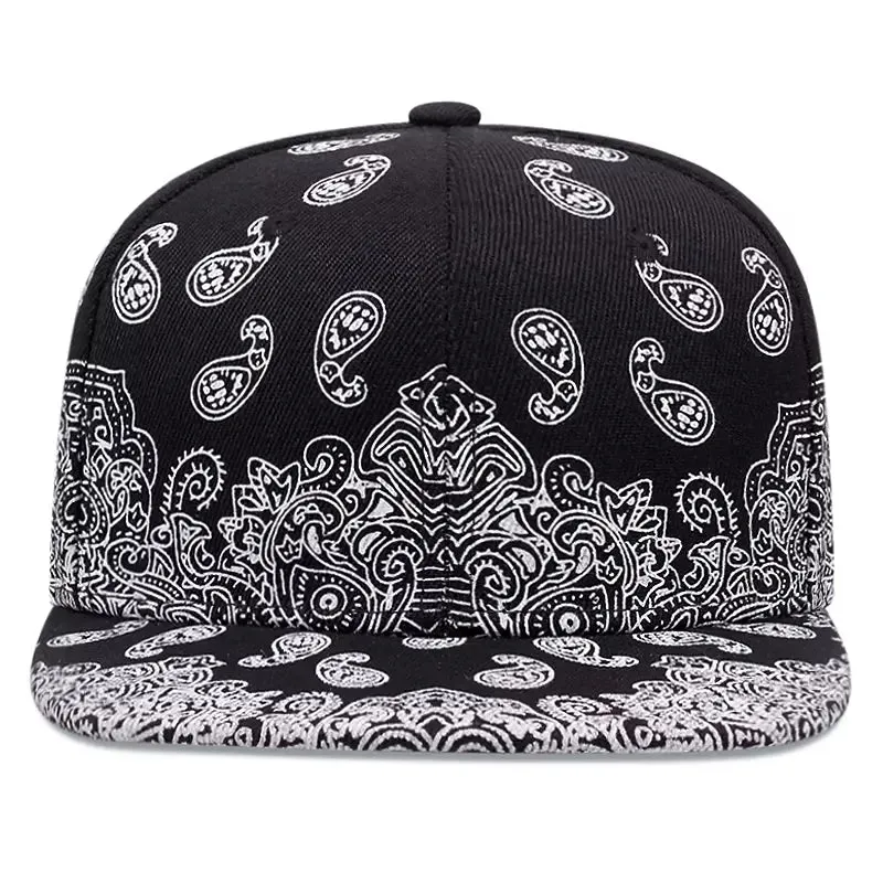 San Andreas Cashew Flowers Snapback Cap