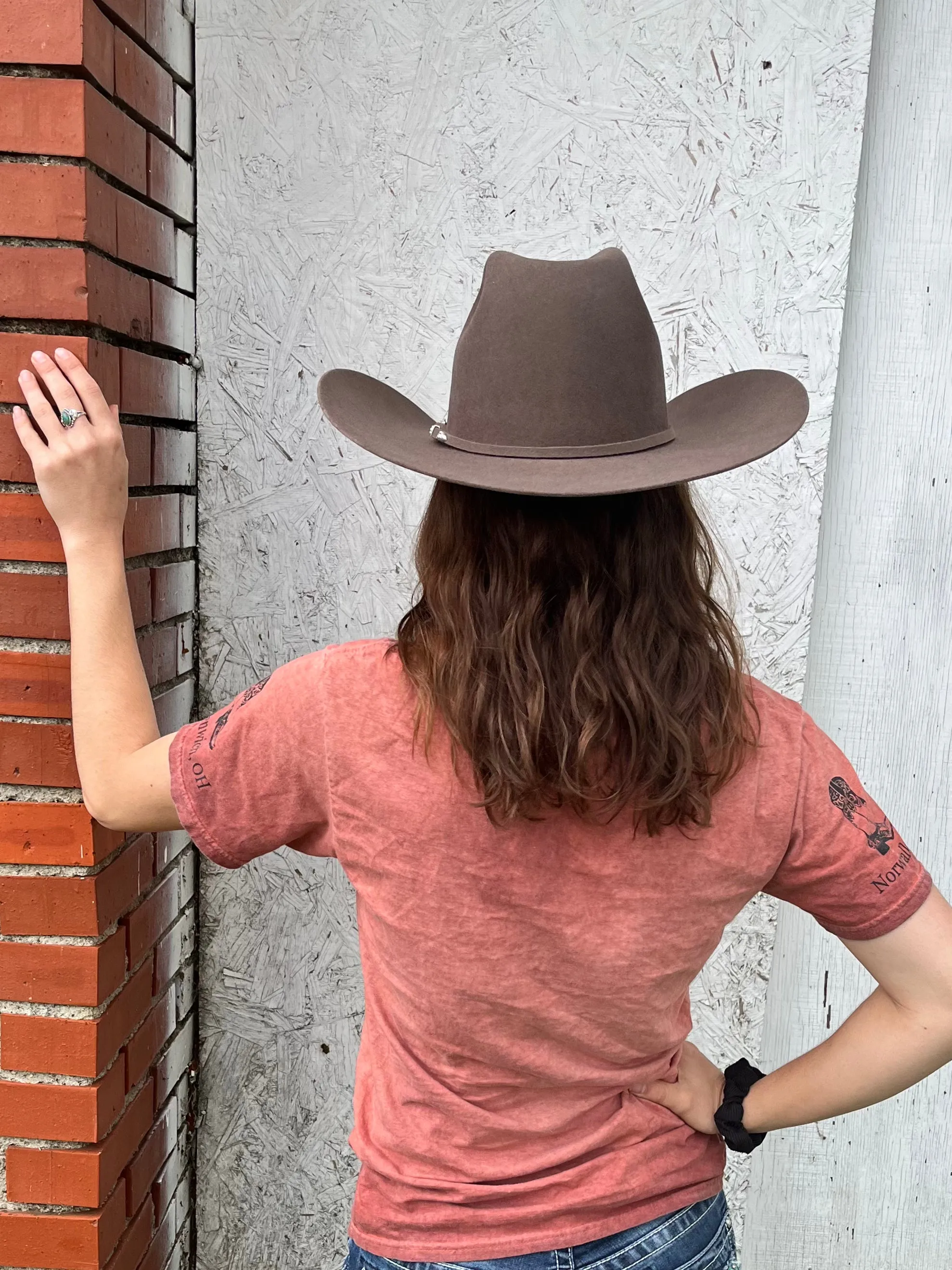 Serratelli 6X Canyon Nutmeg Fur Felt Western Cowboy Hat 553087