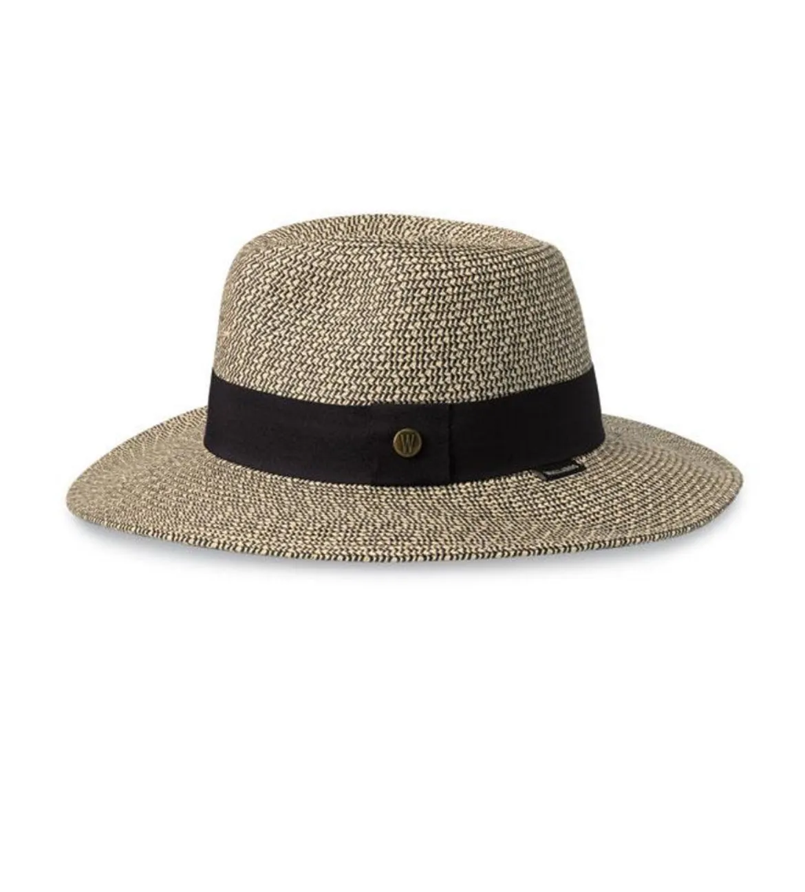 Skye Sun Hat (UPF50  & Packable) | Mixed Black