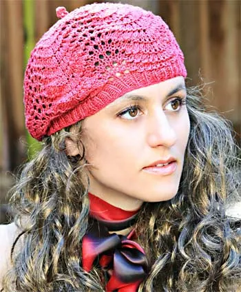 Slouchy Lace Berets