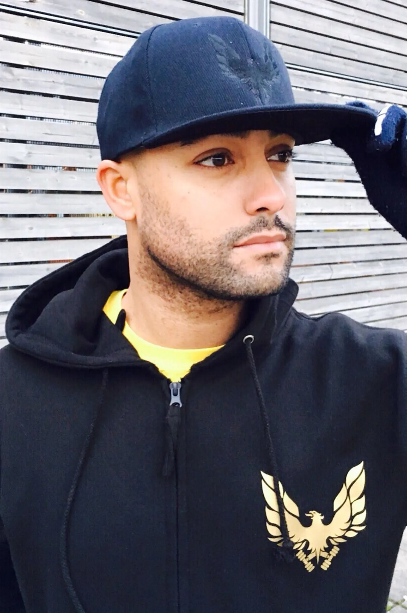 Snap Back Cap Black / Black Monochrome