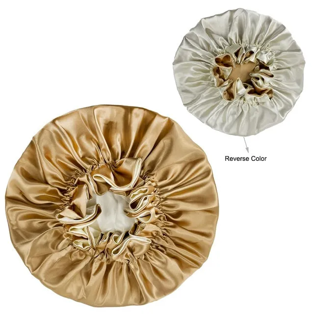 Solid Color Reversible Bonnet