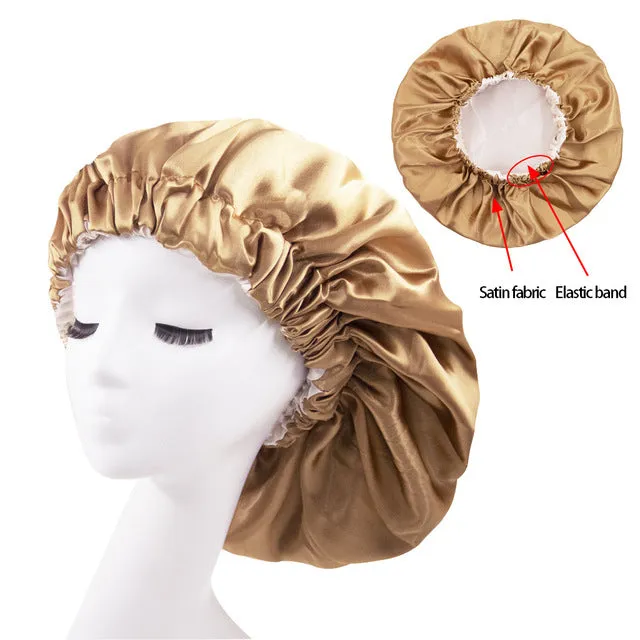Solid Color Reversible Bonnet
