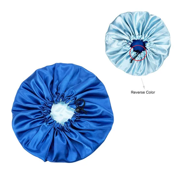 Solid Color Reversible Bonnet