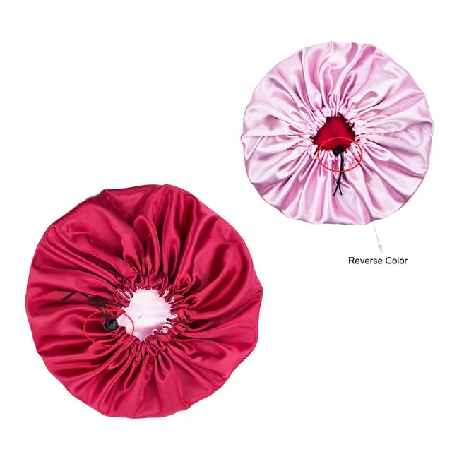 Solid Color Reversible Bonnet