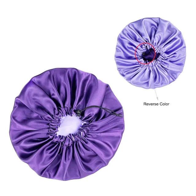Solid Color Reversible Bonnet