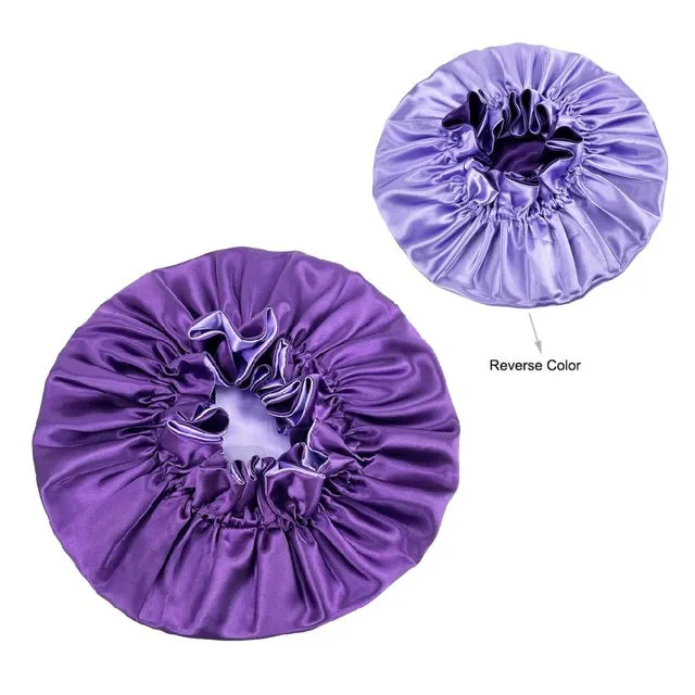 Solid Color Reversible Bonnet