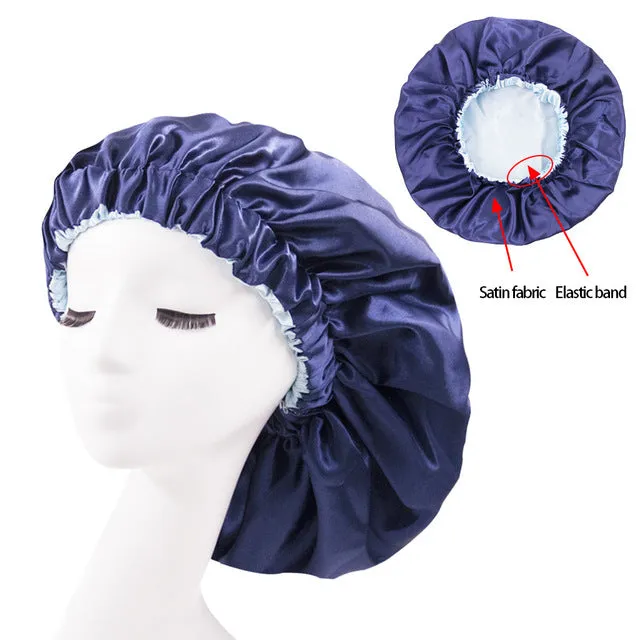 Solid Color Reversible Bonnet