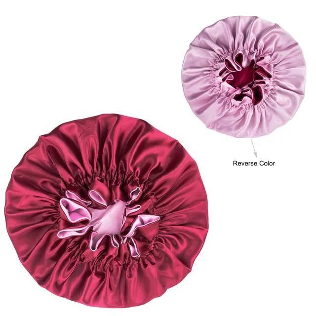 Solid Color Reversible Bonnet