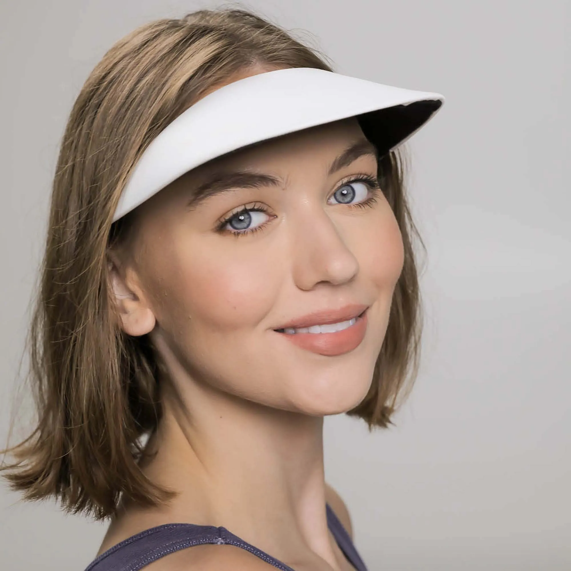 Square Brim - Pure White