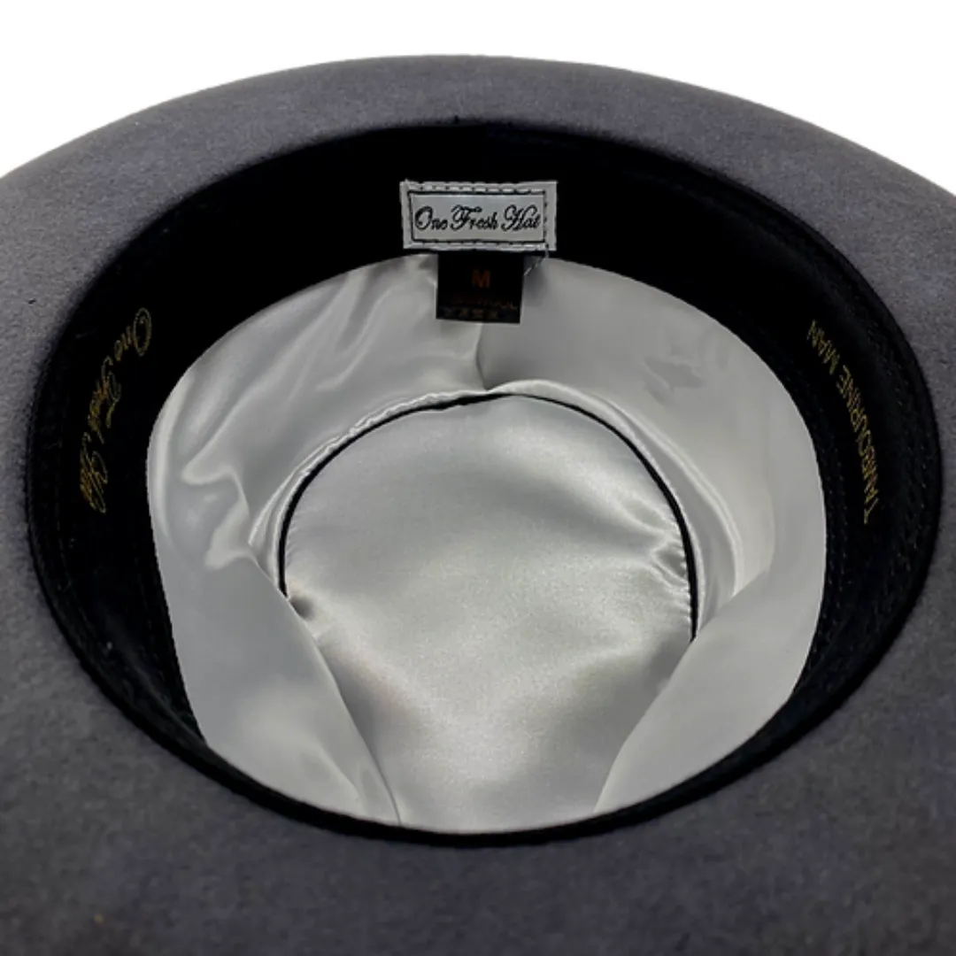 Tambourine Man Grey Wool Hat