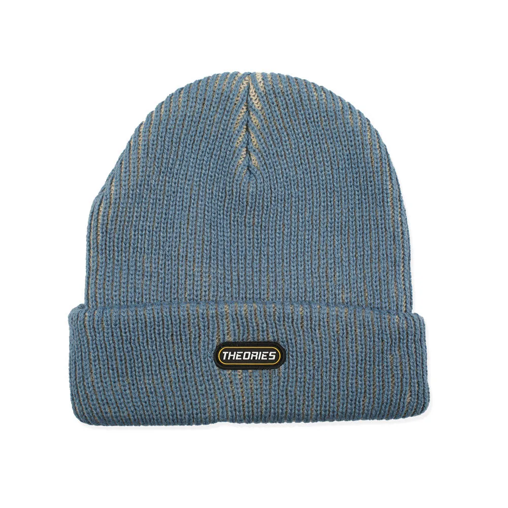 Theories 2 Tone Knit Beanie - Cream