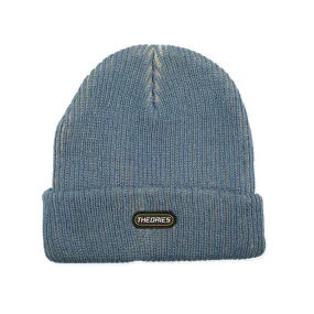 Theories 2 Tone Knit Beanie - Cream