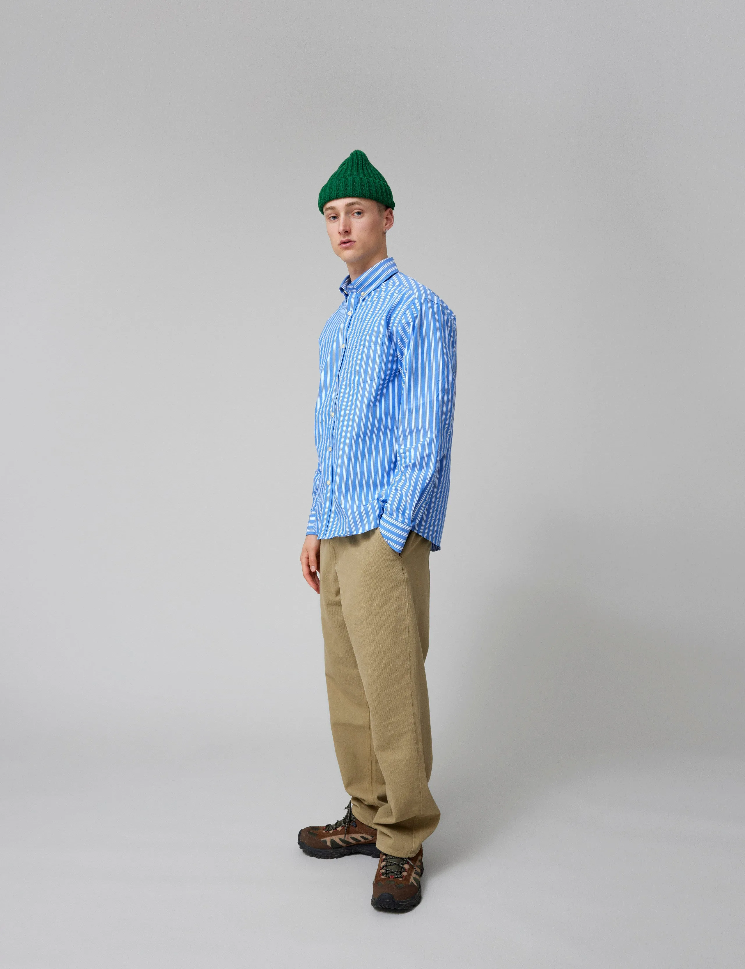 TRIP CHUNKY RIB BEANIE - GREEN