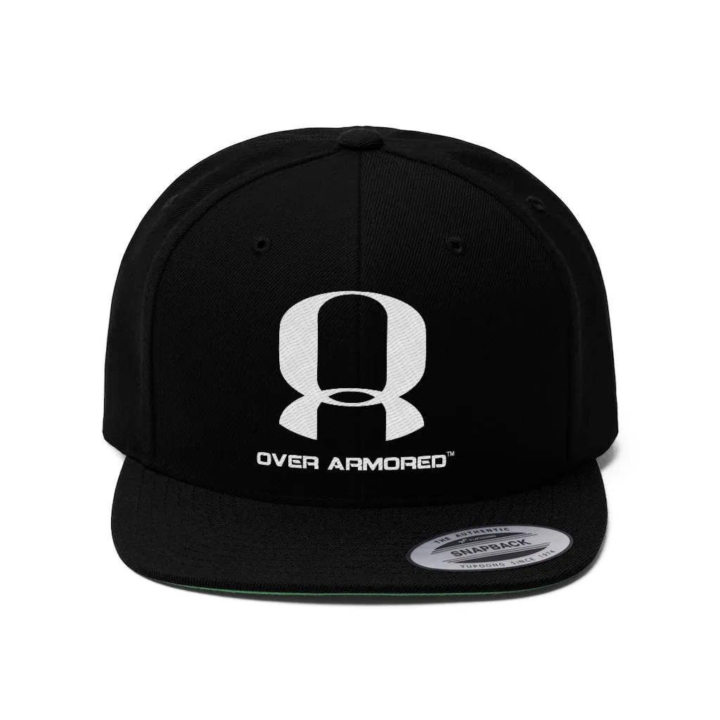 Unisex Flat Bill Hat