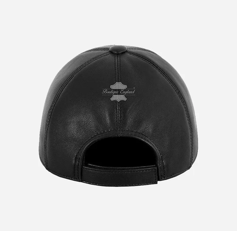 USA Baseball Cap American Flag Hat | Embroidered Leather Golf Cap