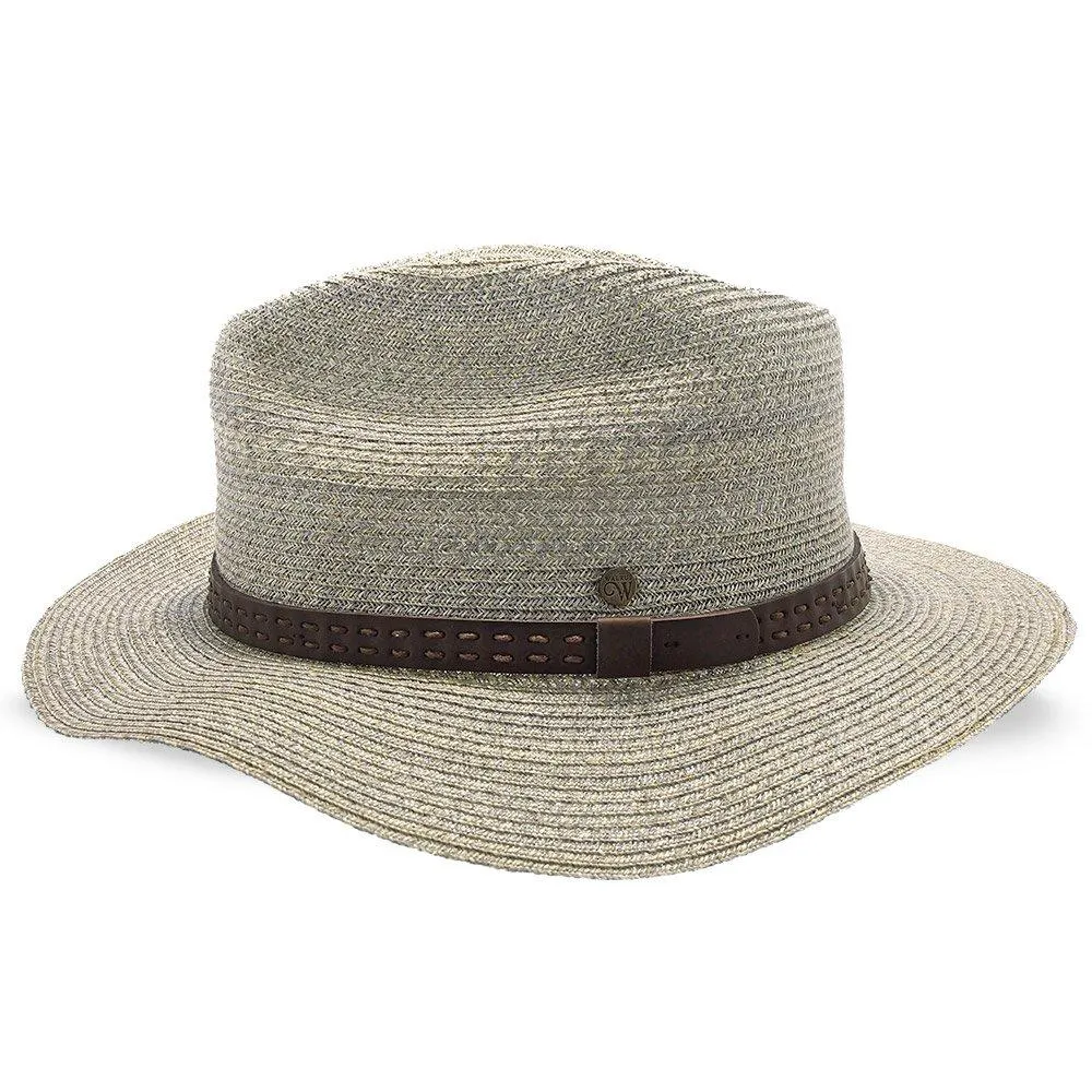 Walrus Hats Hemp Straw Fedora Hat w/ Band