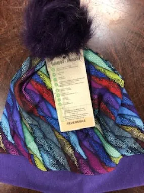 Watuko Merino wool and Bamboo Pom Hat