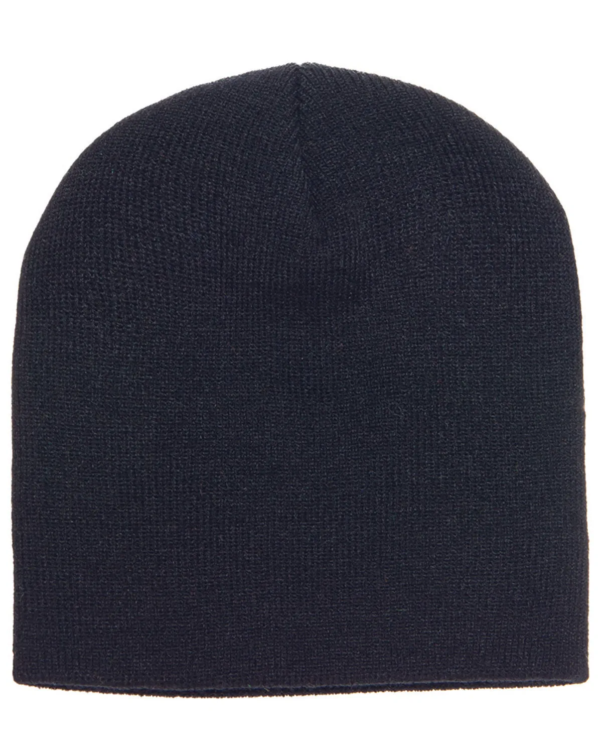 Yupoong Customized Knit Beanies, Black